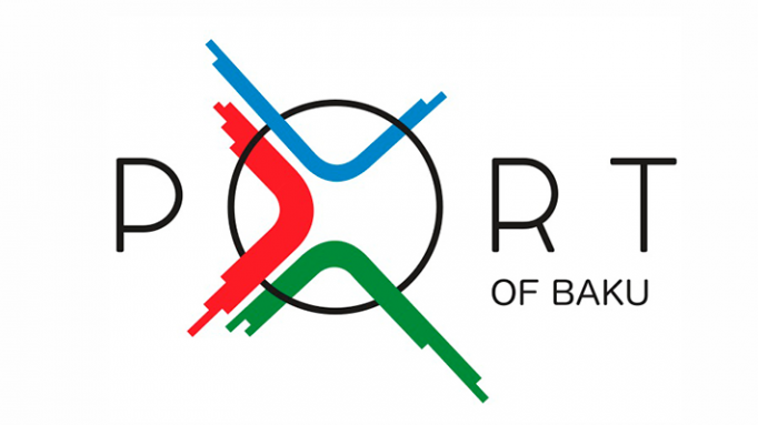 Logotipo de La asociación con el puerto de Bakú