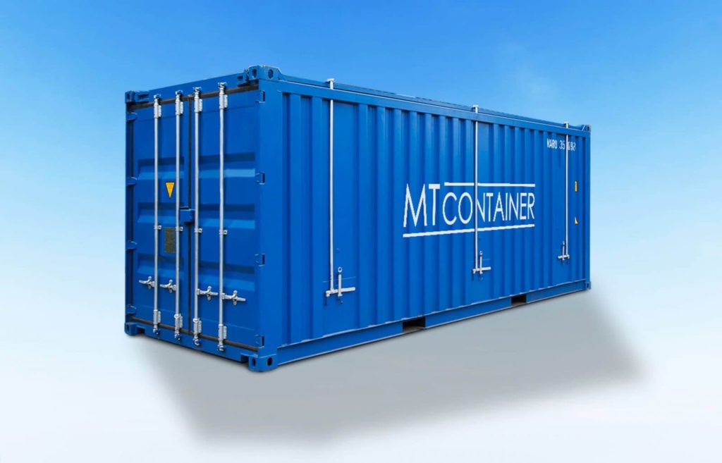 Contenedor Hard Top en azul