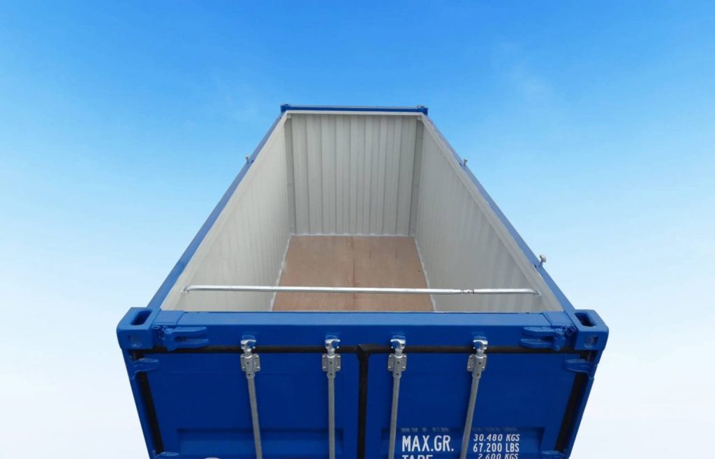Hard-Top-Container - Dach offen